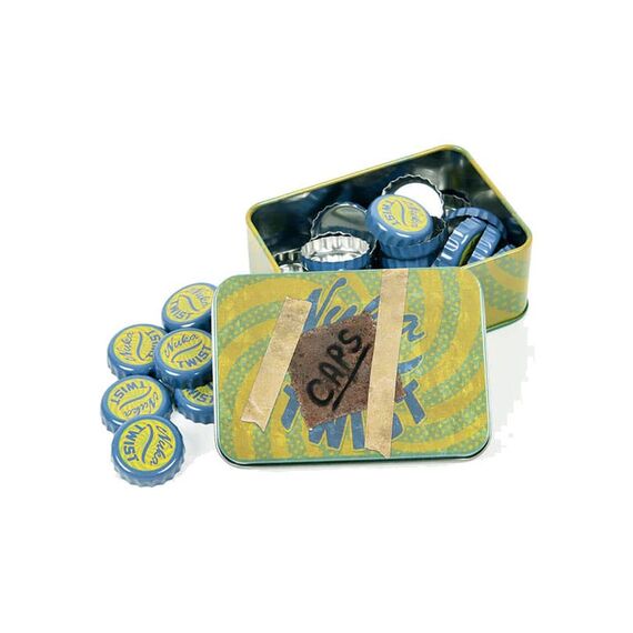 Fallout Bottle Caps Series Replica Collectib Tin