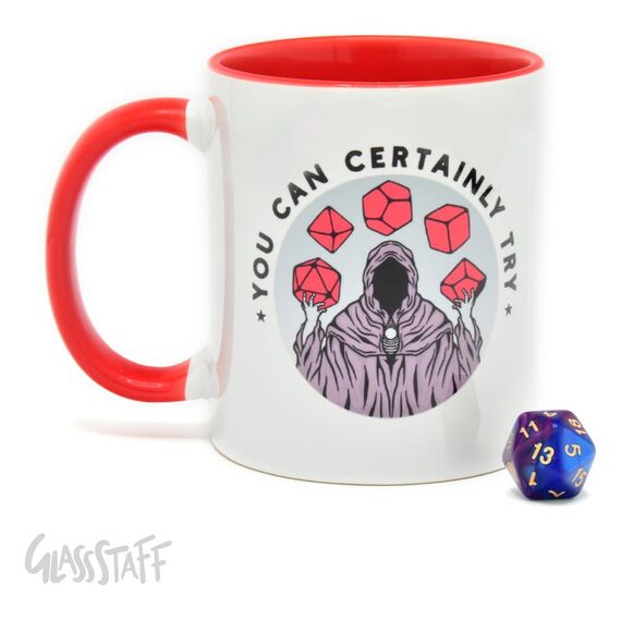 Glassstaff Gift Set Mug & Dice D20 You can certainly try