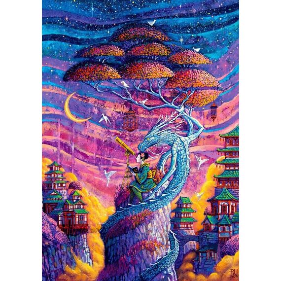 Imagination Series Puzzle Roch Urbaniak Sakura i Ryu (1000 pieces)