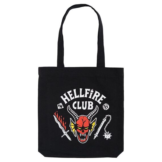 Stranger Things Tote Bag Hellfire Club