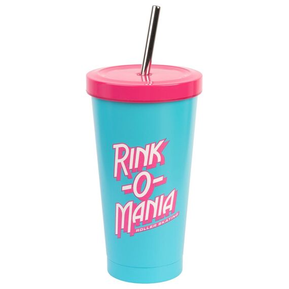 Stranger Things Tumbler with Straw Rink-O-Mania 550 ml