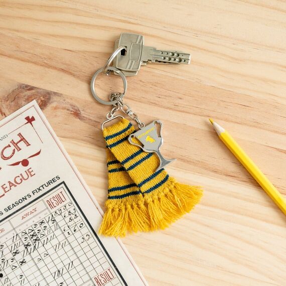 Harry Potter Keyring Hufflepuff Scarf 15 cm