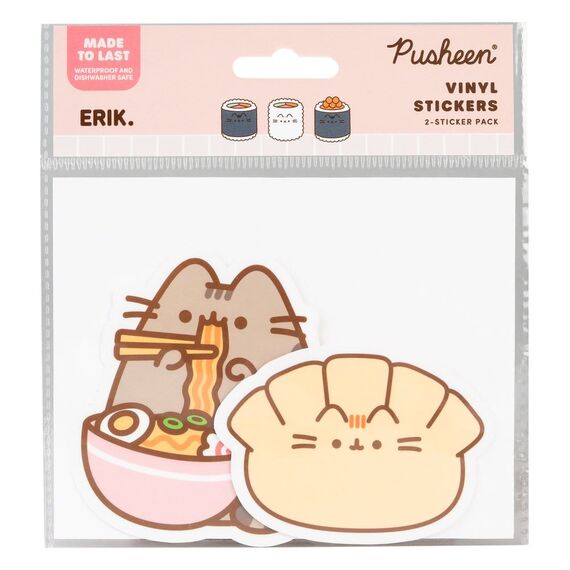 Pusheen Vinyl Stickers Sushi Roll Vol. 6 Set of 2