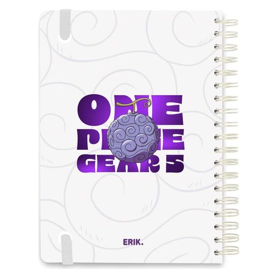 One Piece School Diary weekly planner 2026/2027 Gear 5 A5