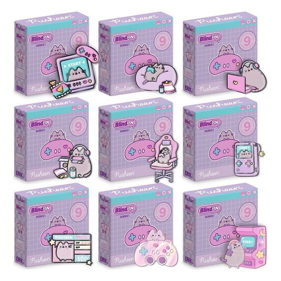 Pusheen Pin Badges Series 1 Display (24)