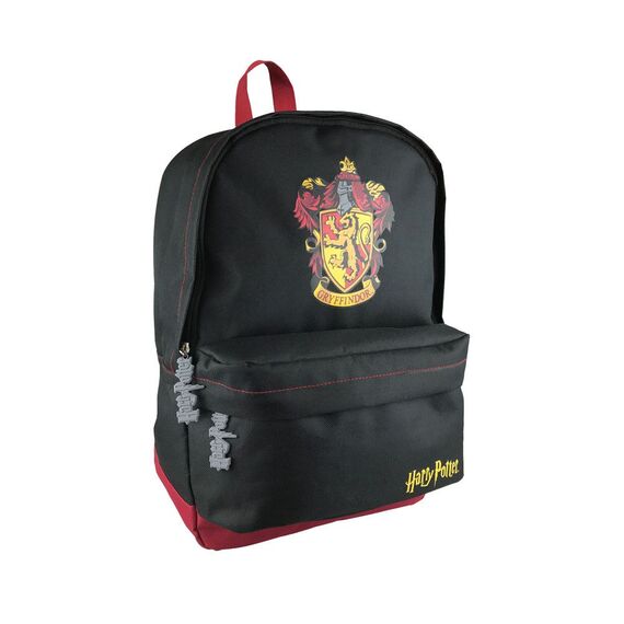 Harry Potter Backpack Gryffindor Black Burgundy