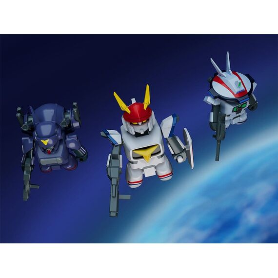 Metal Armor Dragonar Brickroid Action Figure Dragonar-1 5 cm