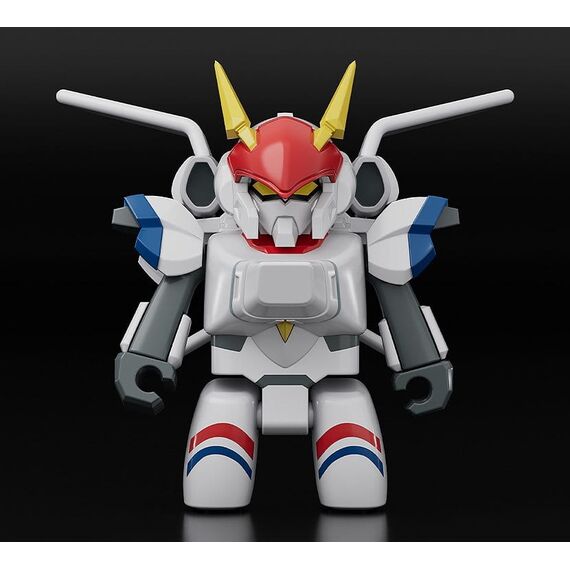 Metal Armor Dragonar Brickroid Action Figure Dragonar-1 (Opening Ver.) & Carrier Set 5 cm