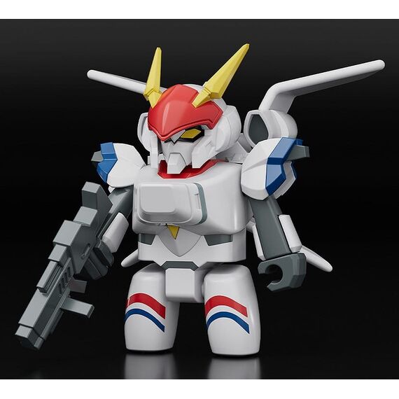 Metal Armor Dragonar Brickroid Action Figure Dragonar-1 (Opening Ver.) & Carrier Set 5 cm