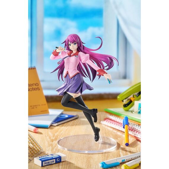 Monogatari Series Pop Up Parade PVC Statue Hitagi Senjyogahara L Size 23 cm