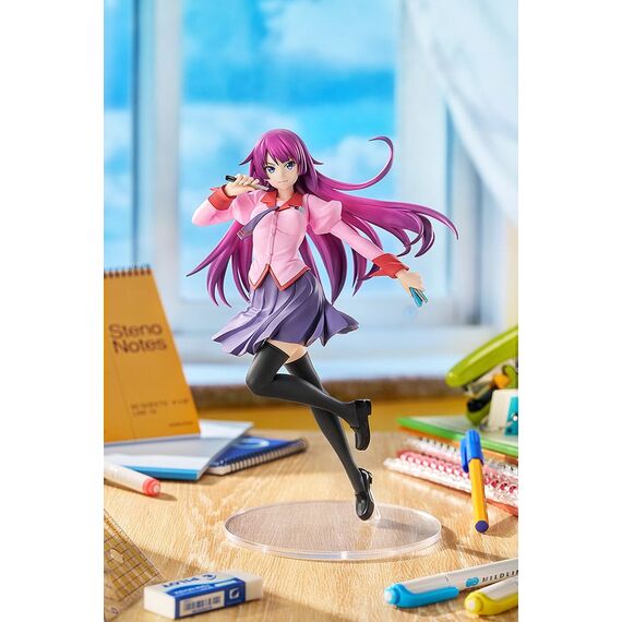Monogatari Series Pop Up Parade PVC Statue Hitagi Senjyogahara L Size 23 cm
