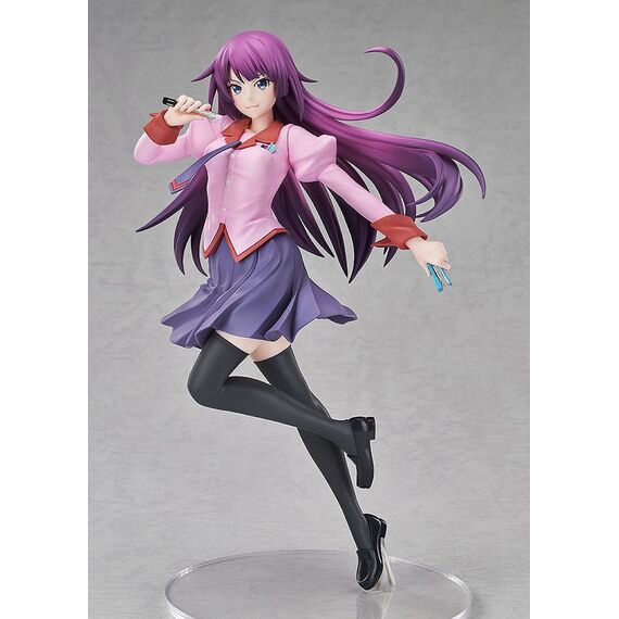 Monogatari Series Pop Up Parade PVC Statue Hitagi Senjyogahara L Size 23 cm