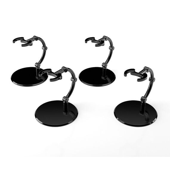 The Simple Stand Mini Nendoroid More for Mini Figures & Models mini Black 4er-Pack