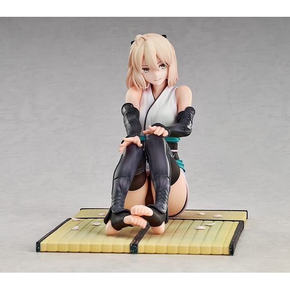 Fate/Grand Order PVC Statue 1/7 Saber Class servant Okita Souji Final Ascension Ver. 14 cm