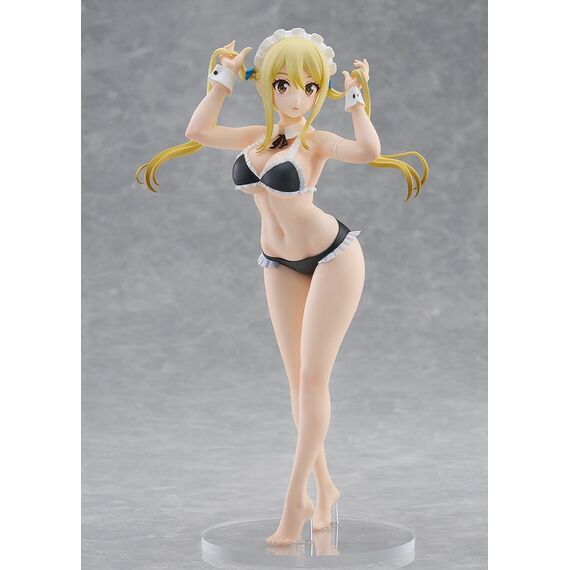Fairy Tail 100 Years Quest Beach Queens Pop Up Parade PVC Statue Lucy Heartfilia: Virgo Form Swimsuit Ver. L Size 23 cm