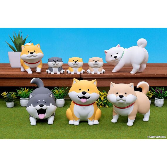 Shibanban PVC Figures 6 cm Blind Box Assortment (6)