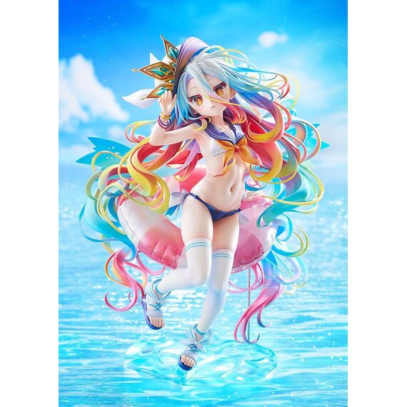 No Game No Life Statue 1/7 Shiro: Sailor-Style Swimsuit Ver. 24 cm