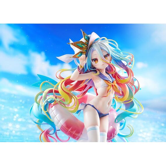 No Game No Life Statue 1/7 Shiro: Sailor-Style Swimsuit Ver. 24 cm
