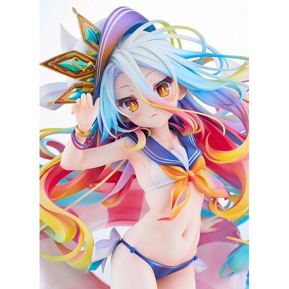 No Game No Life Statue 1/7 Shiro: Sailor-Style Swimsuit Ver. 24 cm