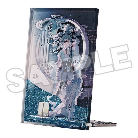 Character Vocal Series 01: Hatsune Miku Glitter Acrylic Block Hatsune Miku Han Gong Qiu Yue Ver. 15 cm
