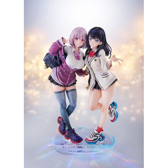 SSSS.GridmanPVC Statues 1/7 2-Pack Rikka Takarada & Akane Shinjo feat. toridamono 22 cm