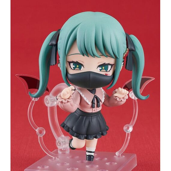 Character Vocal Series 01: Hatsune Miku Nendoroid Action Figure Hatsune Miku: The Vampire Ver. 10 cm