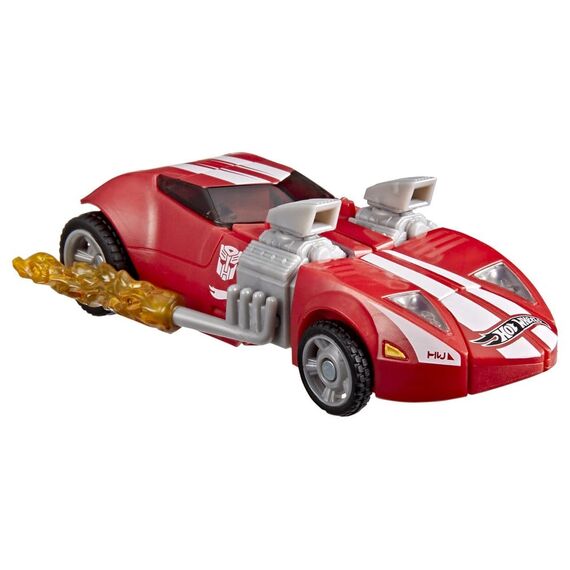 Transformers Collaborative Hot Wheels x Transformers Deluxe Class Action Figure Twin Mill 13 cm