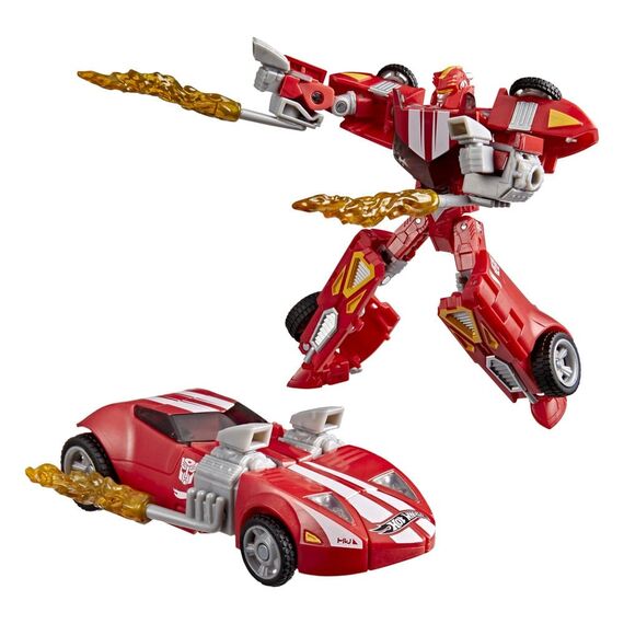Transformers Collaborative Hot Wheels x Transformers Deluxe Class Action Figure Twin Mill 13 cm