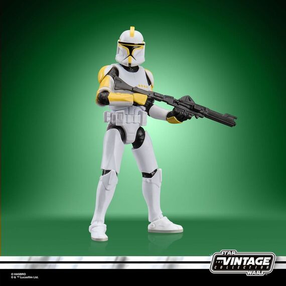 Star Wars Episode II Vintage Collection Action Figure Clone Trooper Commander 10 cm