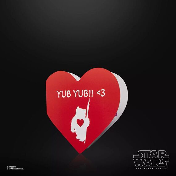 Star Wars Black Series Action Figure Ewok (Valentine’s Day Edition) 15 cm