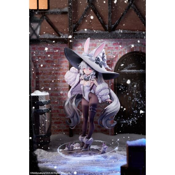 Original Character PVC Figure 1/6 Moon Witch Police Marshmallow illustration by SAVI Deluxe Edition 34 cm