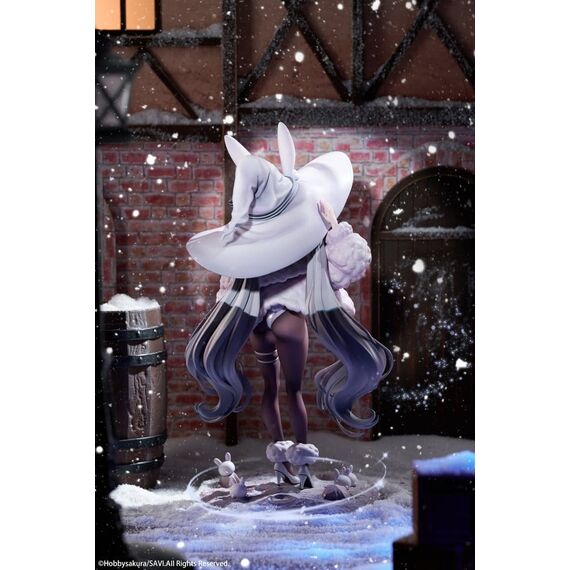 Original Character PVC Figure 1/6 Moon Witch Police Marshmallow illustration by SAVI Deluxe Edition 34 cm