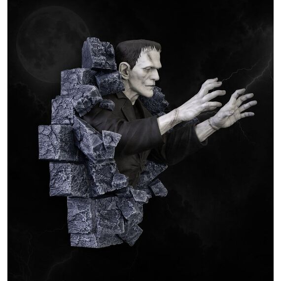 Frankenstein Wall Sculpture Classic Horror Edition Lifesize 94 cm