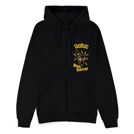 Pokémon Zipper Hoodie Pikachu Voltage Size S