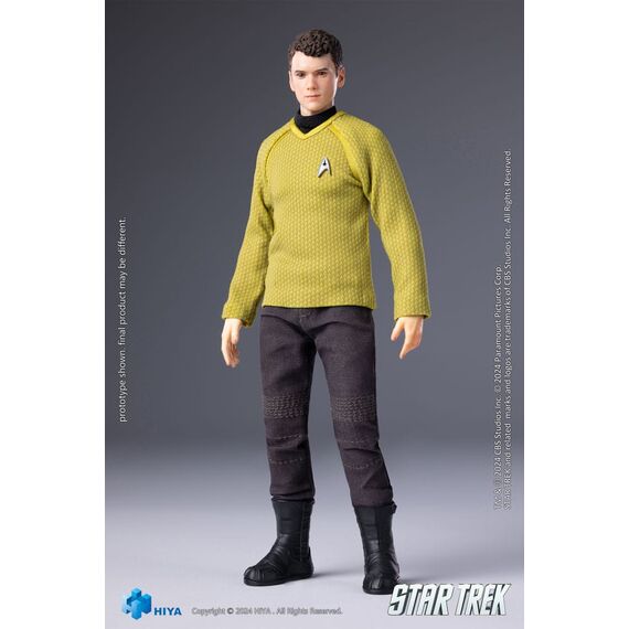 Star Trek 2009 Exquisite Super Series  Actionfigur 1/12 Chekov 16 cm
