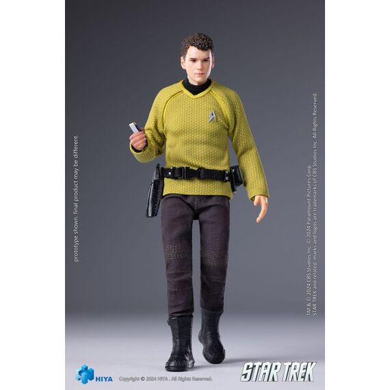 Star Trek 2009 Exquisite Super Series  Actionfigur 1/12 Chekov 16 cm