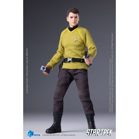 Star Trek 2009 Exquisite Super Series  Actionfigur 1/12 Chekov 16 cm