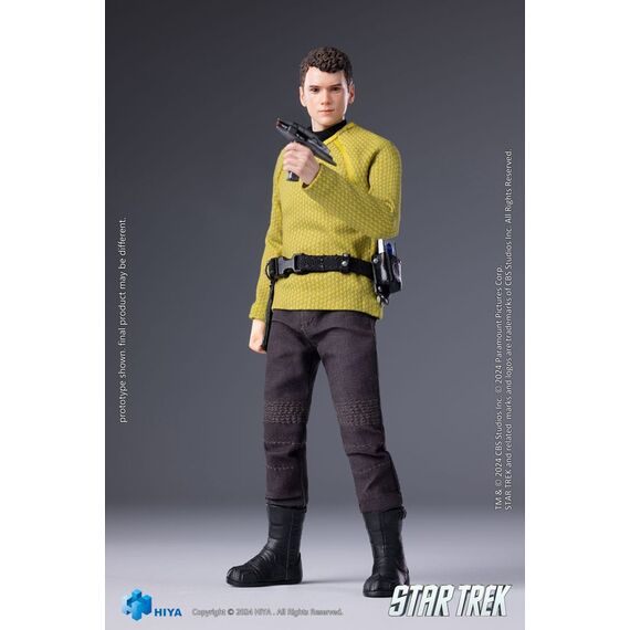 Star Trek 2009 Exquisite Super Series  Actionfigur 1/12 Chekov 16 cm