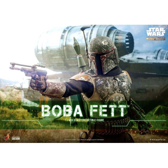 Star Wars The Mandalorian Action Figure 1/6 Boba Fett 30 cm