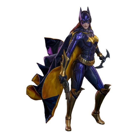 Batman Arkham Knight Videogame Masterpiece Action Figure 1/6 Batgirl (Purple and Gold Version) Exclusive 30 cm