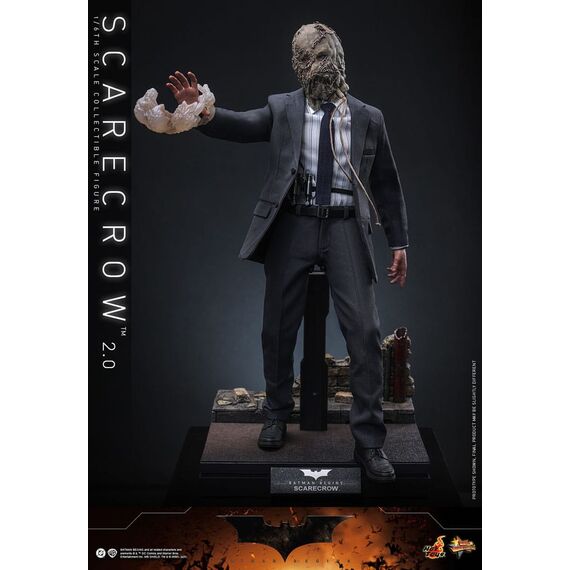 Batman Begins Movie Masterpiece Action Figure 1/6 Scarecrow 2.0 30 cm