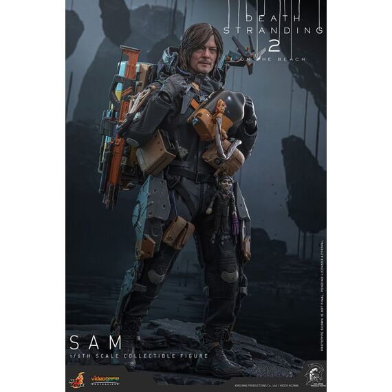 Death Stranding 2: On the Beach Videogame Masterpiece Action Figure 1/6 Sam 31 cm