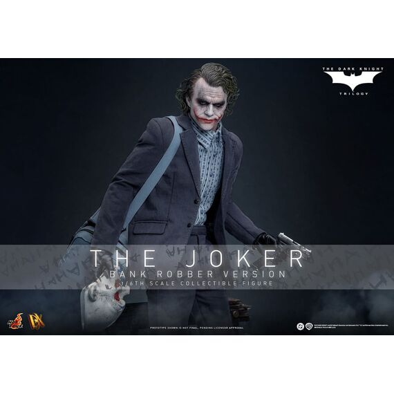 The Dark Knight DX Action Figure 1/6 The Joker (Bank Robber Version) 30 cm