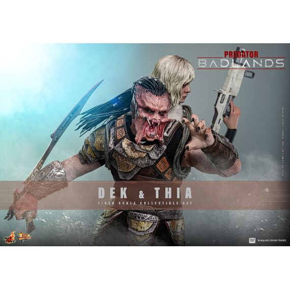 Predator: Badlands Movie Masterpiece Action Figure 1/6 Dek & Thia 30 cm