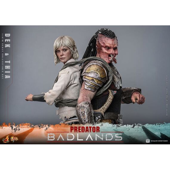 Predator: Badlands Movie Masterpiece Action Figure 1/6 Dek & Thia 30 cm