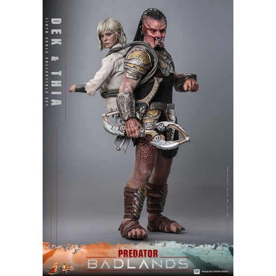 Predator: Badlands Movie Masterpiece Action Figure 1/6 Dek & Thia 30 cm
