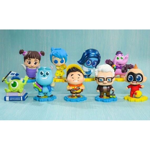 Pixar Cosbi Mini Figures 8 cm Blind Box Display (8)
