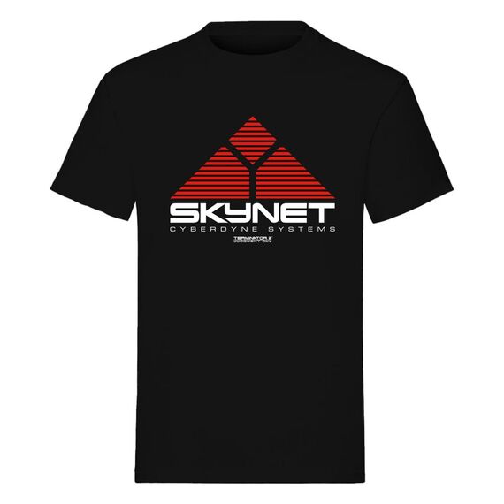 Terminator 2: Judgment Day T-Shirt Skynet Logo Size M