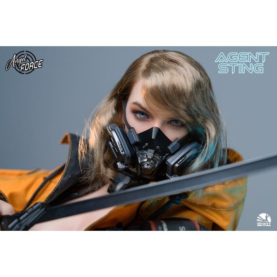 Angel Force Silicone Action Figure 1/3 Agent Sting 70 cm