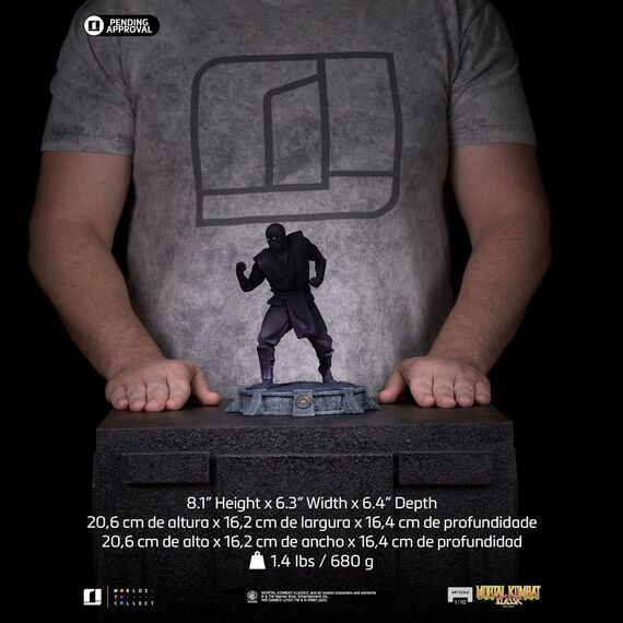Mortal Kombat Art Scale Statue 1/10 Noob Saibot (Ninjas Collection) Techbox exclusive 21 cm